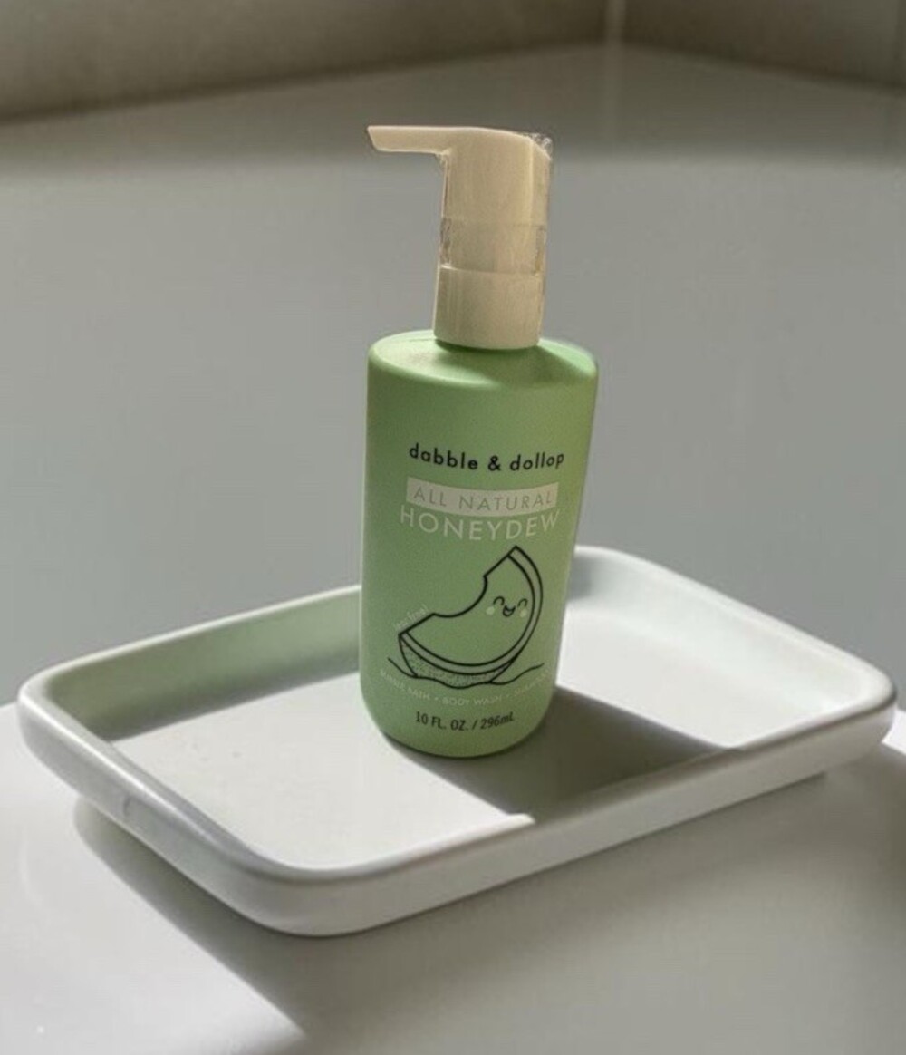 Dabble And Dollop Honeydew Body Wash And Shampoo